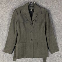 Banana Republic Blazer Women&#39;s Size 4 Gray 100% Wool Adults - €24,42 EUR