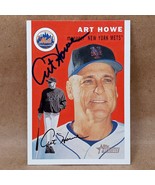 2003 Topps Heritage #143 Art Howe SIGNED Autographed New York Mets Card - $6.95