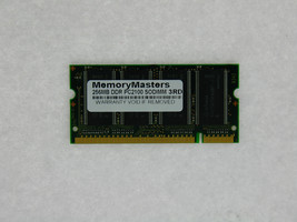 256MB Ddr Memory Ram PC2100 Sodimm 200-PIN 266MHZ 2.5V - £7.74 GBP