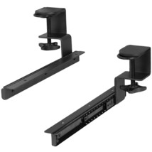 VIVO Extra Sturdy Clamps and Rails for Custom Wood Keyboard Tray - Pack of 2 - £56.18 GBP