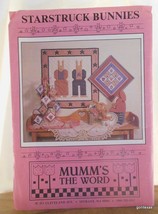 Mumm&#39;s the Word &quot;Starstruck Bunnies&quot; Instructions for Wall Quilt &amp; 9 Pat... - £9.34 GBP