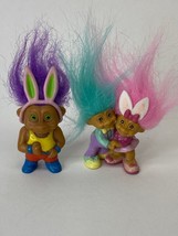 Vintage Troll SOMA Easter Bunny Rabbit Ears Lot of 2 - £8.79 GBP