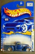 2002 - Super Smooth Hot Wheels Blue  023 11 of 42 First Edition HW7 - $5.99