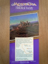 Montana Historical Society Helena Montana Brochure - $3.99