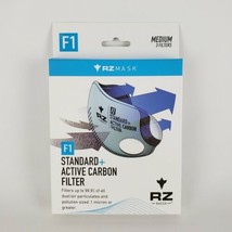 3 Filters RZ Mask Multi-Purpose Replacement Active Carbon Filter F1 Medium New - £6.19 GBP