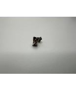 Single 14k Sterling Silver Pandora Earring 8mm - £15.57 GBP