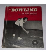 Bowling Hardbound Book By Karl Schuon Vintage 1966  - $570.99 MXN