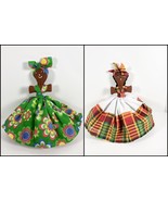 Reversible Topsy Turvy Coth Doll St Lucia Souvenir African Tropical Fabr... - £15.02 GBP