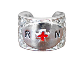  CharMED™ Crystal Stethoscope Charms, Registered Nurse - $11.95