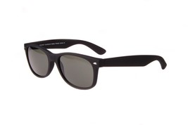 Runway Sunwear RS-662 Matte Black Sunglasses with Green Lenses - $24.70