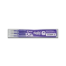 Pilot Refills for Frixion Clicker Rollerball 0.5 mm (Pack of 3) - Violet  - $15.00