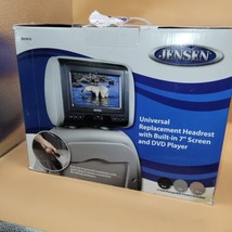 JENSEN 7&quot; Headrest Monitor With Dvd/Hdmi Output Movies To Go  - £59.35 GBP