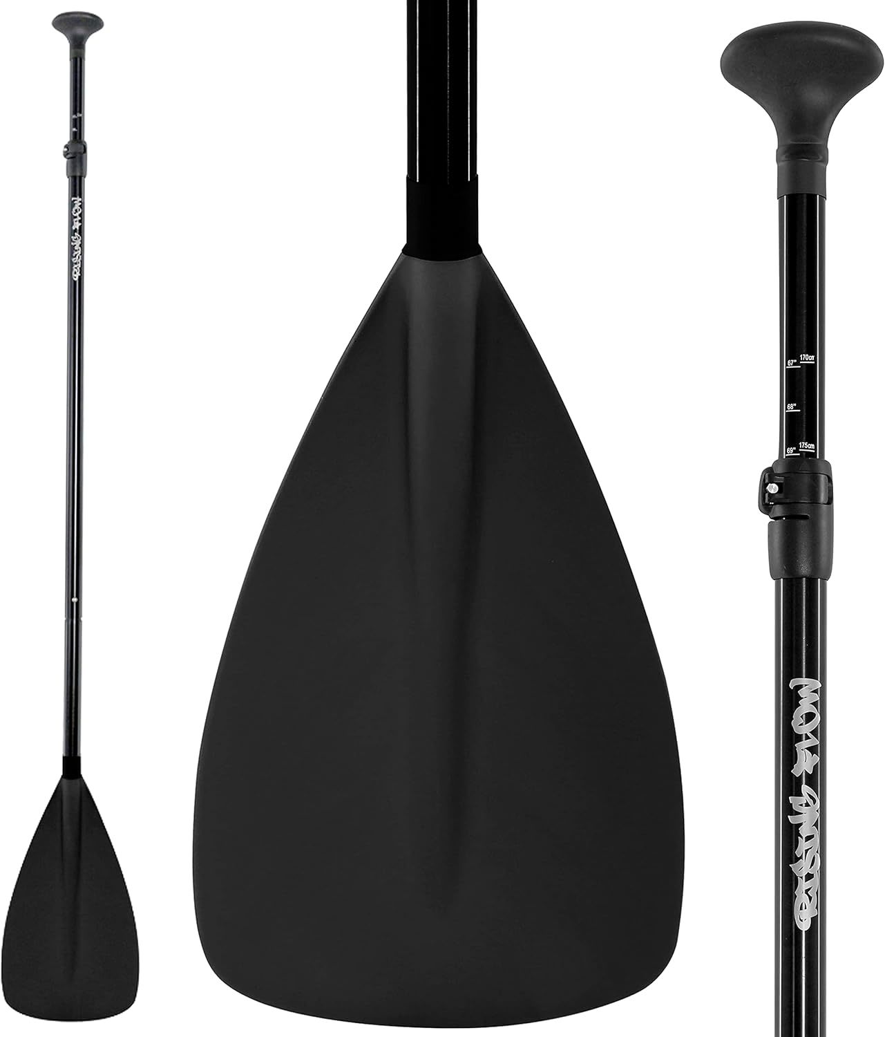Serenelife Stand Up Paddle-Board Adjustable Paddle - Adjustable Water Pa... - $62.99
