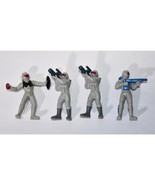 Vintage GUTS Laser Fighters Action Figure Lot Mattel 1987 Spacemen PVC 0... - $20.70 CAD