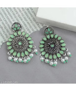 Kundan Indian Jwellery Jewelry Set Earrings Chandbali Latest Desgin Gold... - €1,69 EUR