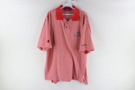 Vintage 90s Champion Mens XL Faded Ohio State University Spell Out Polo Shirt - £35.44 GBP