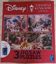 Thomas Kinkade Studios Disney fairytale jigsaw puzzles NEW - $34.99