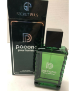 Secret Plus POCONO Mens 3.4 Fl Oz Eau De Toilette Natural Spray Perfume - $459.46 MXN