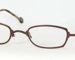L.a. Eyeworks FIN 536 BROWN EYEGLASSES GLASSES FRAME LAE Los Angeles 46-... - $117.76