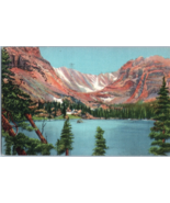 Loch Vale Rocky Mountain National Park Colorado Postcard Posted 1935 - £8.67 GBP
