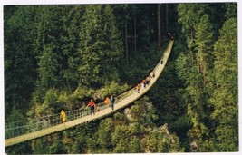 Postcard Capilano Suspension Bridge Vancouver British Columbia - $3.95