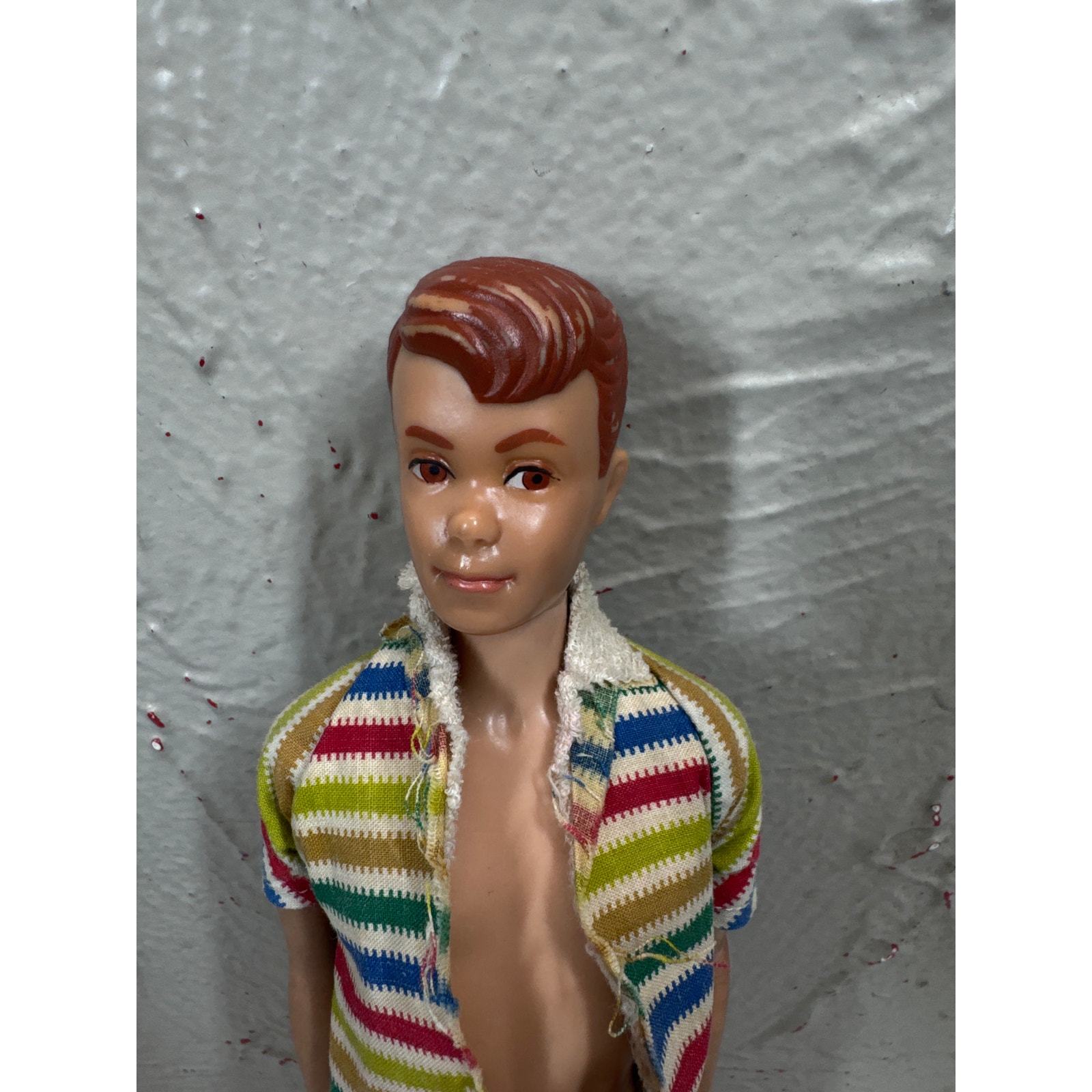 Vintage 1960 Allen Doll Ken's Friend From Barbie Shirt & Shorts Item image 3