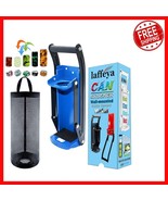 Blue Aluminum Can Crusher - 16 oz Wall-Mounted Tool with Built-in Bottle... - $52.32 CAD