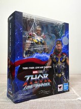 BANDAI S.H.Figuarts Thor - Thor Love &amp; Thunder Action Figure (US In-Stock) - £26.72 GBP