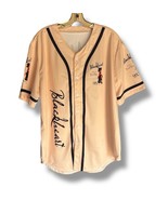 Blackheart Spiced Rum Baseball Jersey Adult Size L Button Down Shirt Isl... - $369.11 MXN
