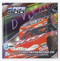 2002 Pepsi 400 Interactive CD program - $14.80