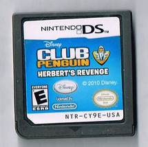 Nintendo DS Club Penguin Elite Penguin Force Herbert&#39;s Revenge Video Game Only - £11.35 GBP