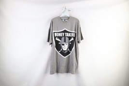Vintage Mens XL Spell Out Los Angeles Raiders Money Takers Heavyweight T-Shirt - £31.78 GBP