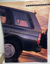 Vintage Auto Sales Brochure 1992 Nissan Pathfinder Wrinkled - $7.85