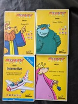 Muzzy BBC Language Children Course Parts 1 2 3 4 5 6 DVD CD Games Software - £19.37 GBP