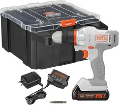 With Storage Case, Black Decker Matrix 20V Max* Drill Kit (Bdcdmt120Wcst... - £67.58 GBP