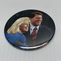 Al Gore Tipper Gore 2000 Presidential Election Campaign Button Pin KG De... - $6.92