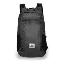 E foldable waterproof backpack folding bag ultralight outdoor pack for women men travel thumb200
