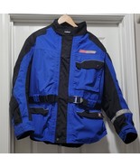 Reima TEC Wpr+Br Warrior Blue Motorsports Jacket w/ Zip-Out Liner Women&#39;... - $74.13