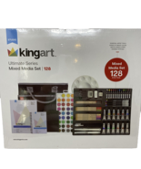 KingArt Ultimate Series Mixed Media Set 128 NEW - $23.74