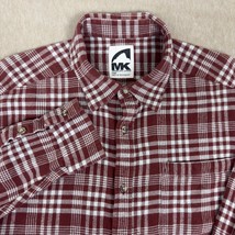 Mountain Khakis Flannel Long Sleeve Button Shirt Men’s Large Brown Red P... - £15.91 GBP