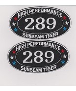 SUNBEAM TIGER 289 SEW/IRON ON PATCH BADGE EMBLEM EMBROIDERED ALPINE RACI... - $21.03 CAD