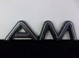 1992-1995 Pontiac Grand &quot;Am&quot; Chrome Plastic Trunk Lid Emblem OEM - £4.32 GBP