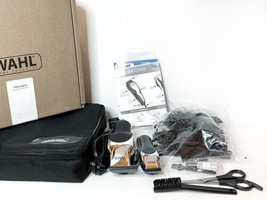 Wahl Clipper 79524-5201 Deluxe Chrome Pro Hair and Beard Clipping Trimmers Kit - £23.97 GBP