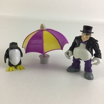 Fisher Price Imaginext DC Super Friends Penguin Figure Villain Umbrella ... - £15.79 GBP