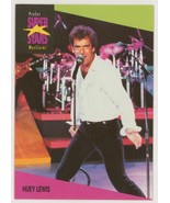 1991 Huey Lewis &amp; The News Super Stars of Music Pro Set Card Pop Rock &#39;n... - $130.52 MXN