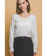 Pearl details sweater - $55.14 CAD