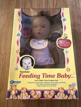 Gerber Feeding Time Baby 2000 Vintage African American New Open Box 24273 - £141.56 GBP