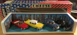 Vtg Solido 1:43 1950-1960 L’age D’or Die Cast Cars - £47.47 GBP