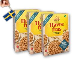 3 Havre Fras 80 procent Fullkorn 300g (10.58oz), 80% Swedish whole grain... - $48.90