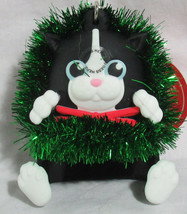 Bath &amp; Body Works Noise-maker Singing Kitty Meowy Christmas Pocket Bac Holder - £19.14 GBP